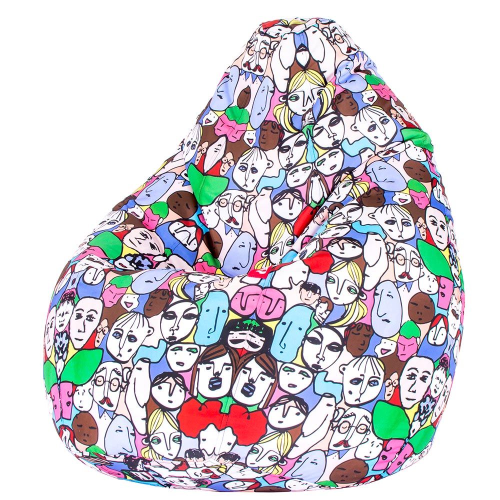 👤 Пуф Круша "Анимирани Лица"