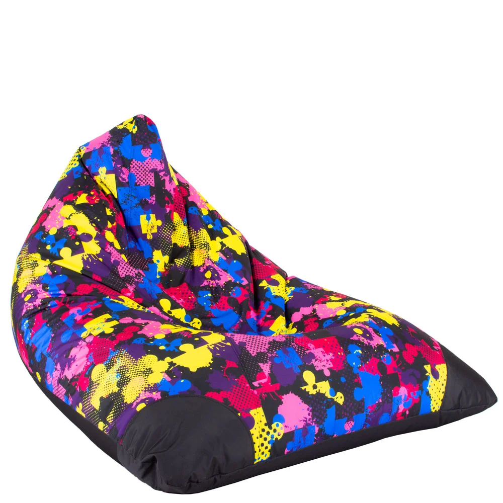 🧩 Пуф Пирамида "Цветен пъзел"