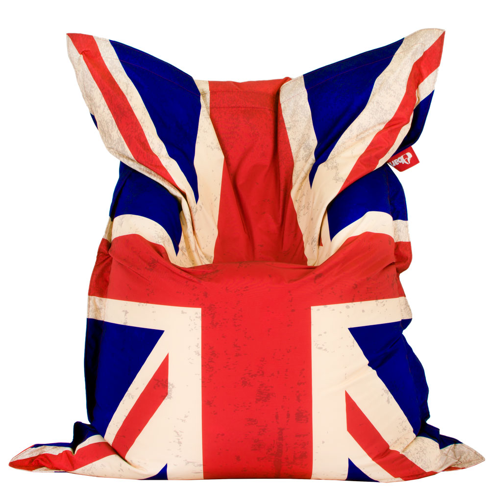 🇬🇧 Пуф Възглавница "Британско знаме"