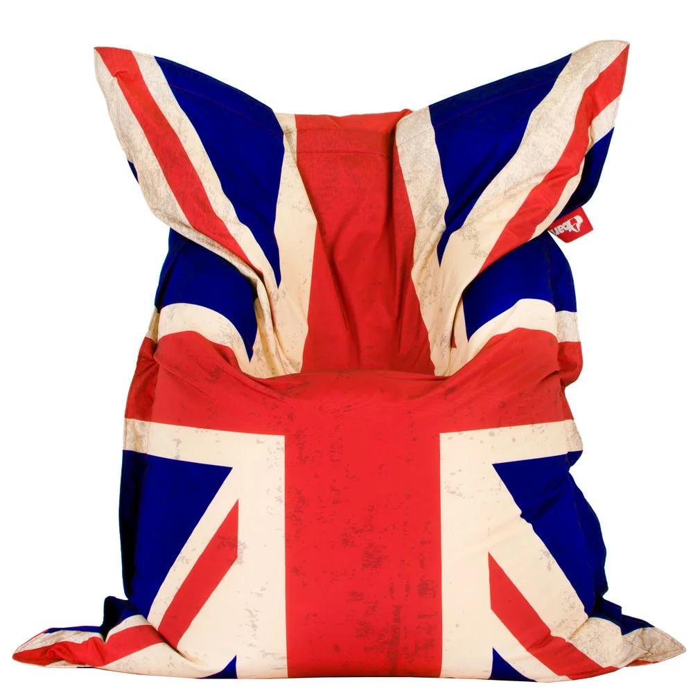 🇬🇧 Пуф Възглавница "Британско знаме"