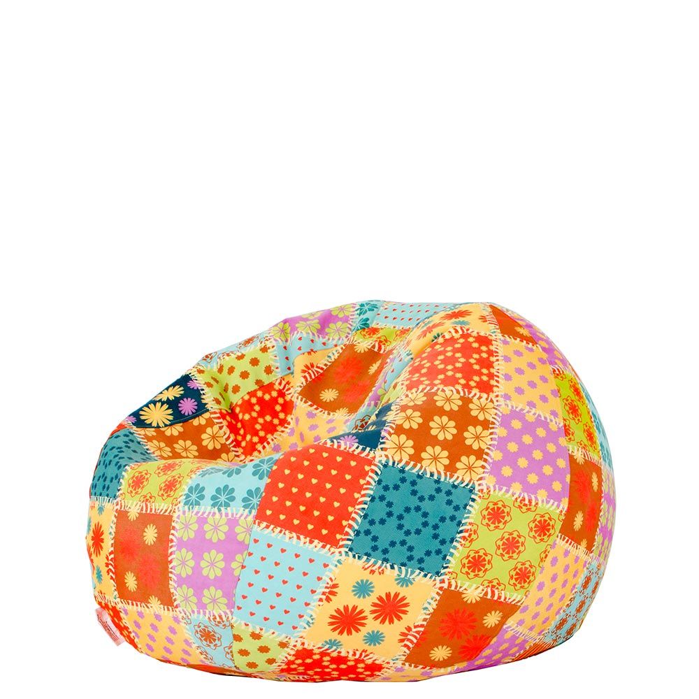 🌻 Пуф Ябълка "Слънчев Пачуърк"