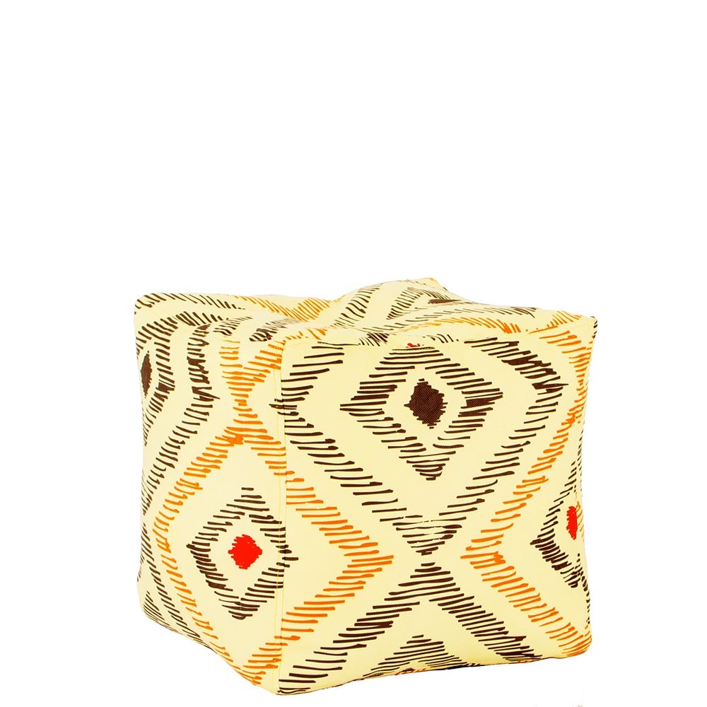 🧡 Мекото кубче "Портокалов Икат"