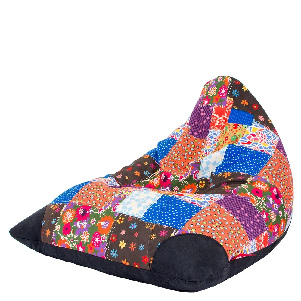 🎪 Пуф Пирамида "Цветен Пачуърк"