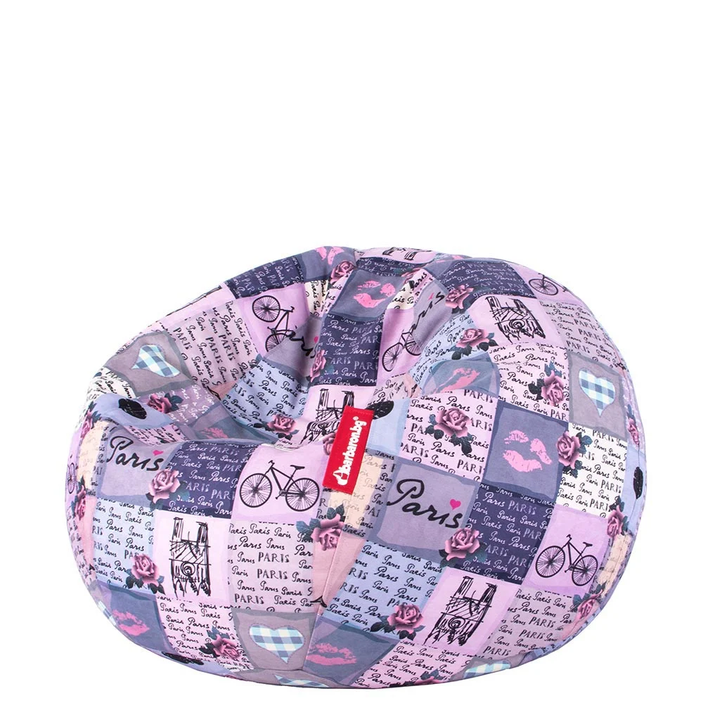 🗼 Пуф Ябълка "Париж Пачуърк"
