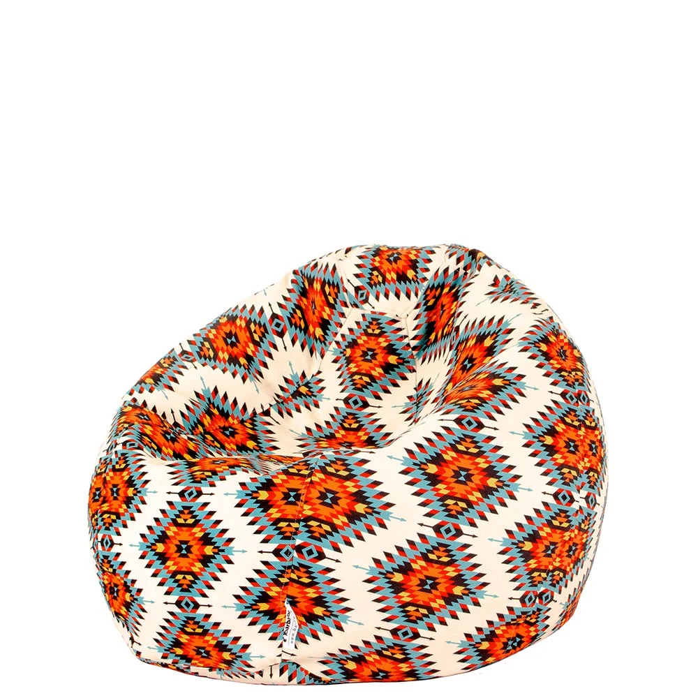 ⭐ Детски пуф "Етно Звезди"