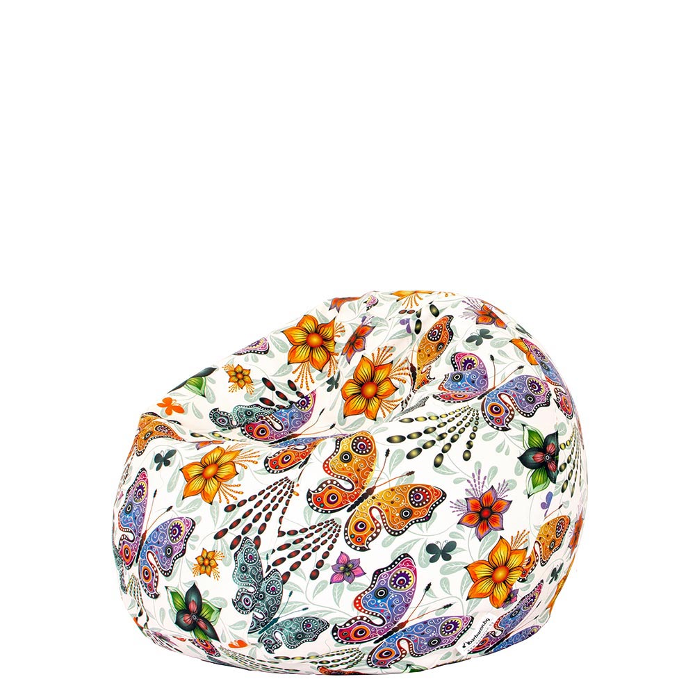 🦋 Детски пуф "Пеперуди и Цветя"