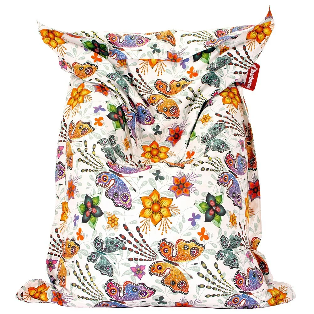 🦋 Пуф Възглавница "Пеперуди и Цветя"