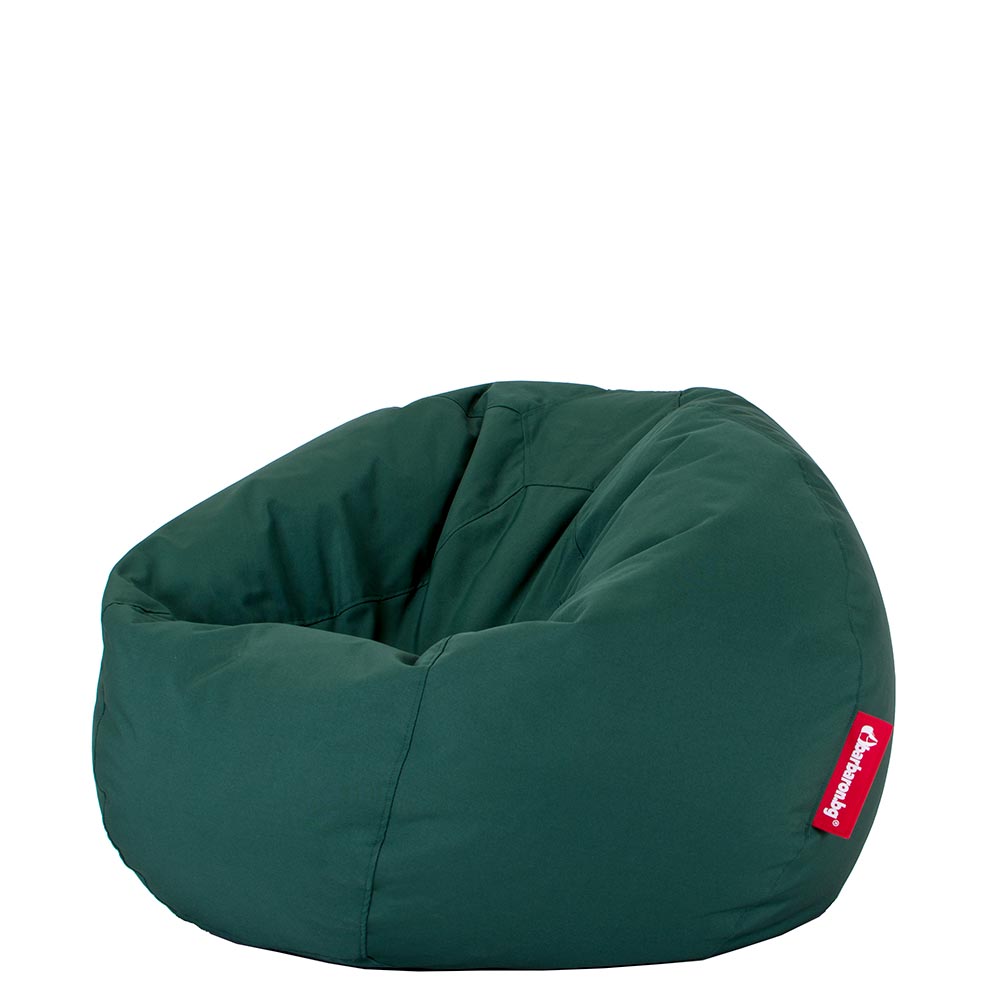 🌲 Пуф Ябълка "Петролено зелено"