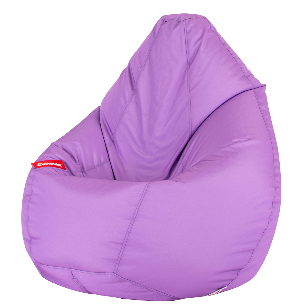 💜 Пуф Круша "Нежно лилаво"