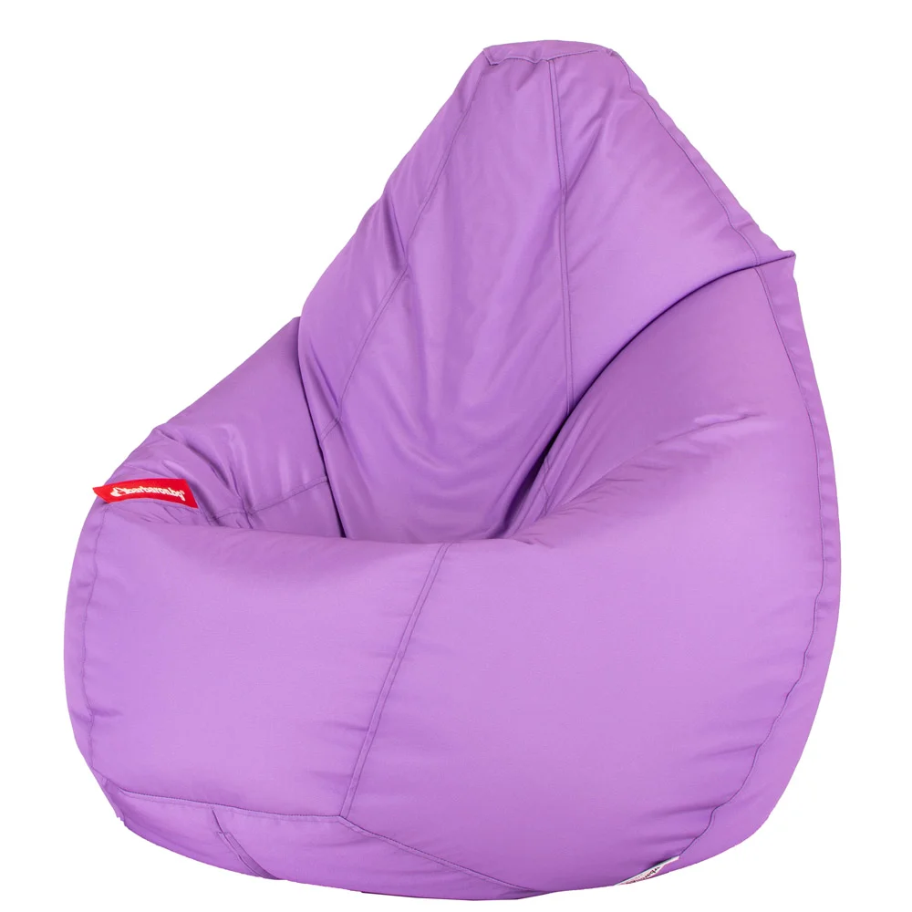 💜 Пуф Круша "Нежно лилаво"