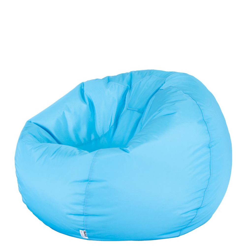 💙 Пуф Ябълка "Небесно синьо"