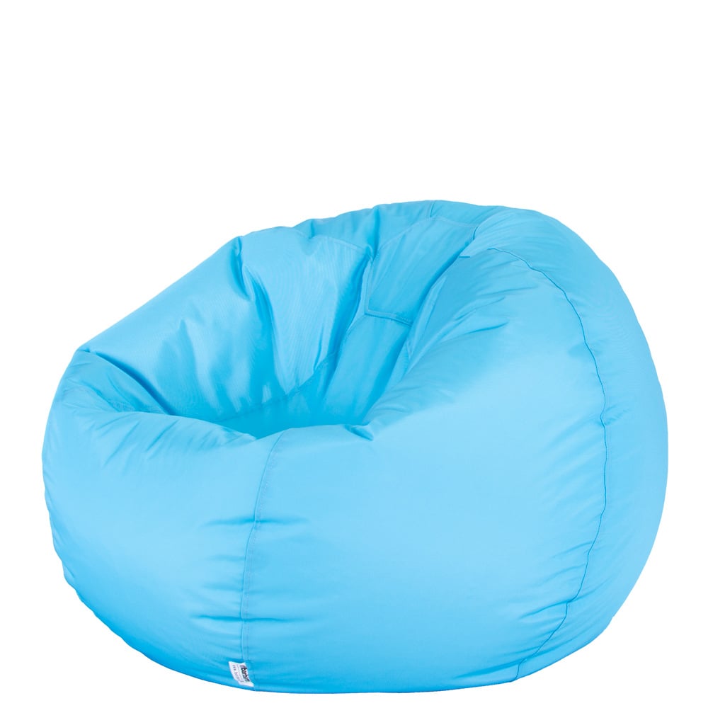 💙 Пуф Ябълка "Небесно синьо"