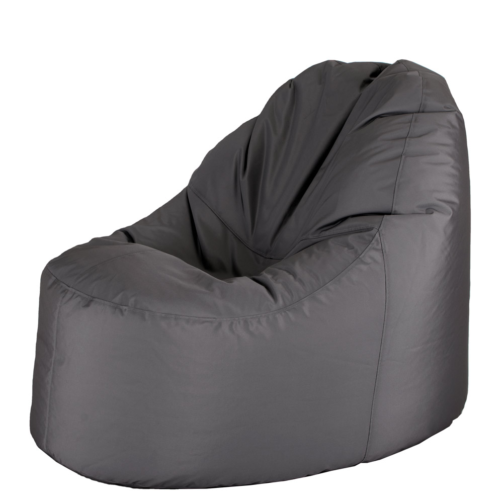 ⬛ Пуф Манго "Тъмно сиво"