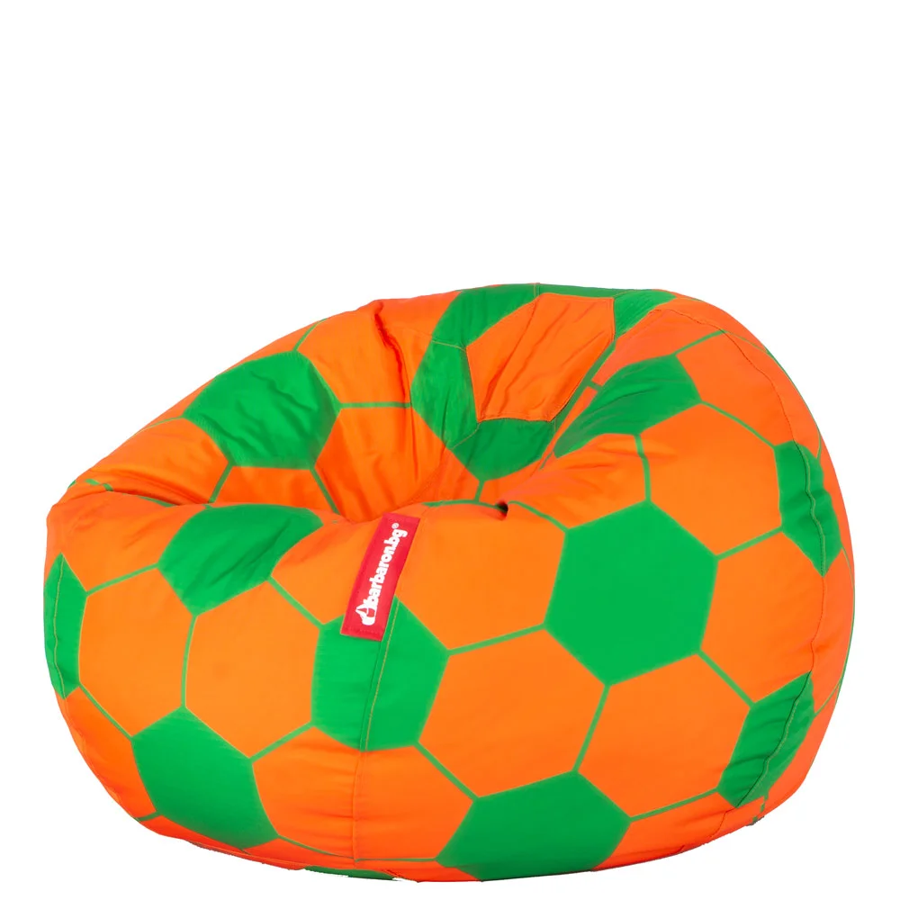 🟠 Пуф Ябълка "Оранжево-зелена енергия"