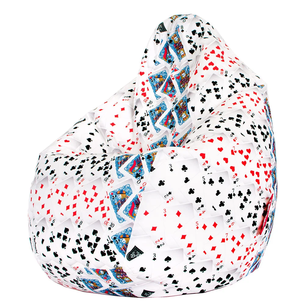 🎴 Пуф Круша "Покер на маса"