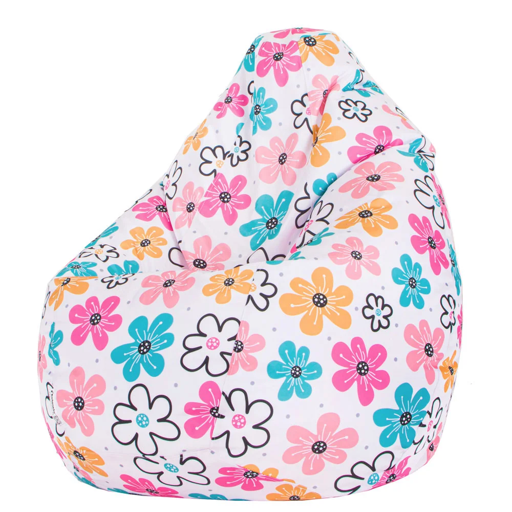 🌸 Дизайнерски пуф "Цветна Поляна"