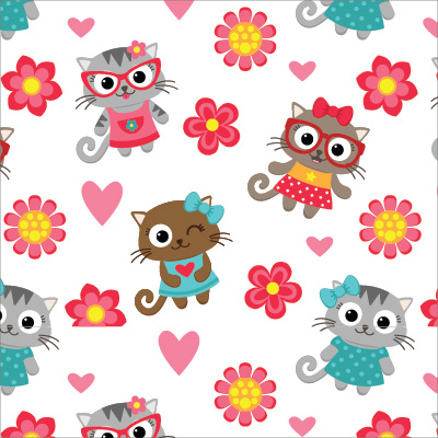 🐱 Пуф Круша "Котенца в очила"