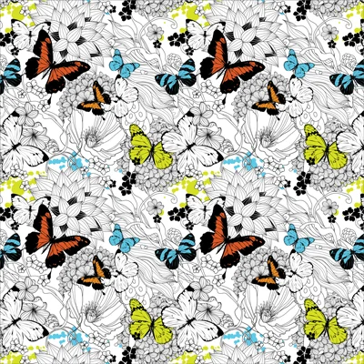 Цветни пеперуди