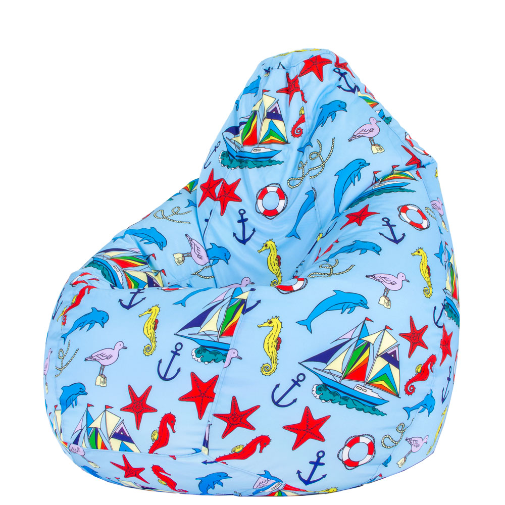 ⛵ Пуф Круша "Морски ветроходи"