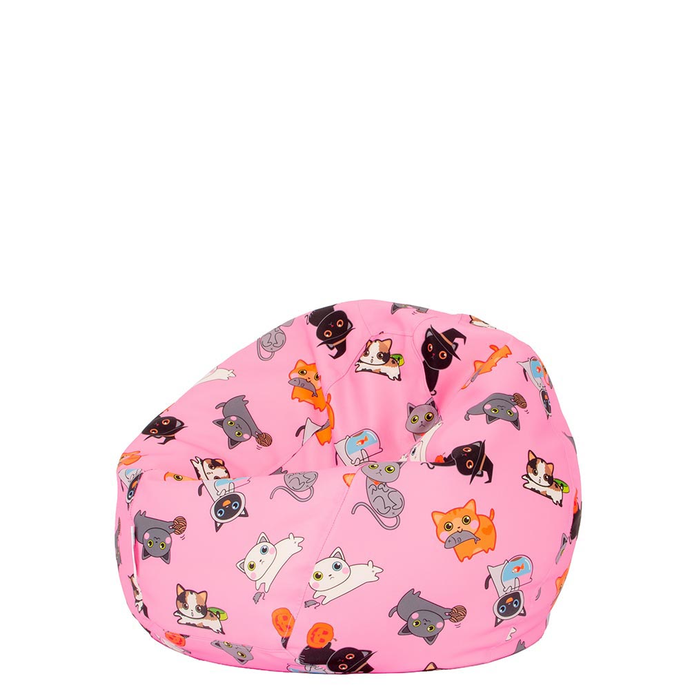 🐱 Детски пуф "Котешка градина"