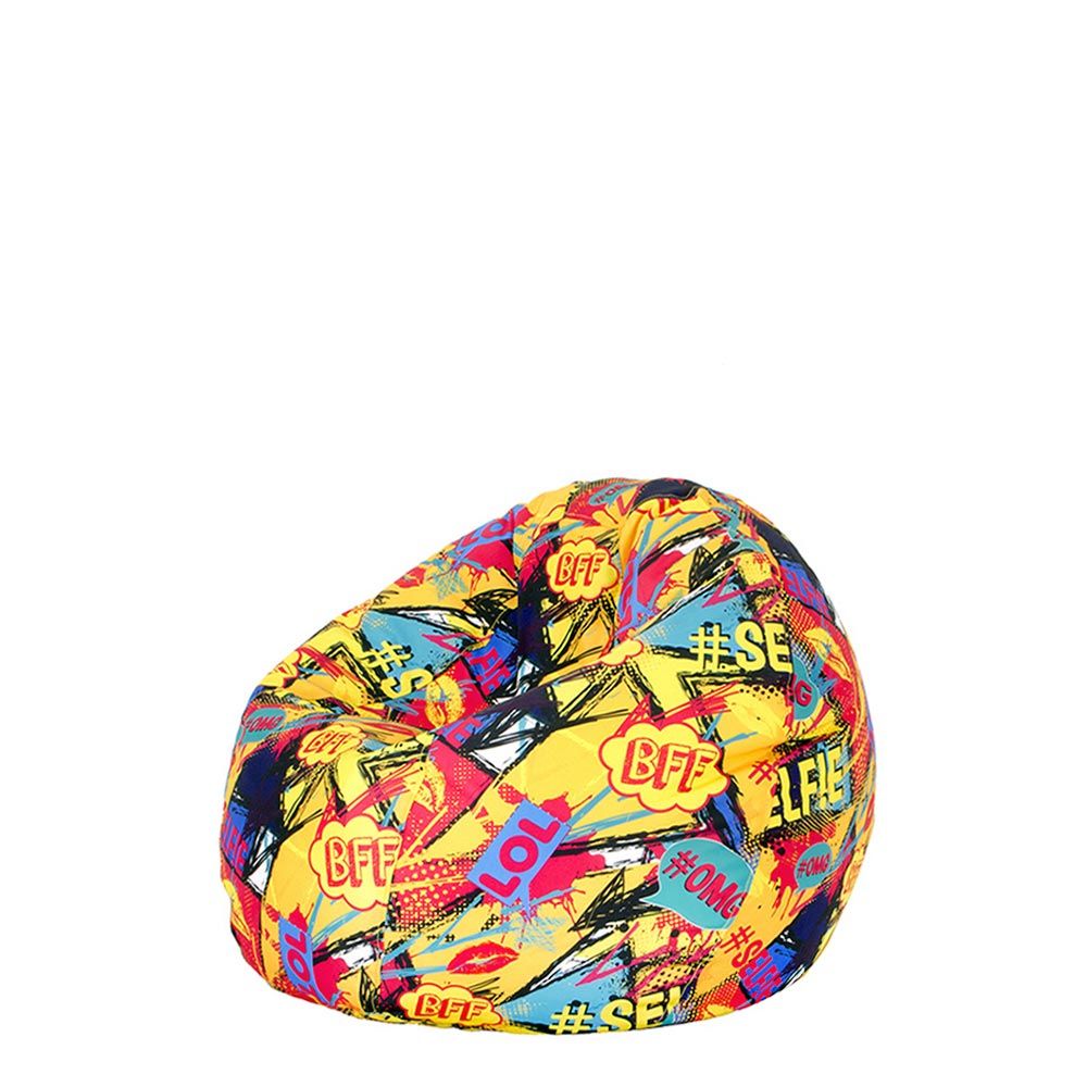 🍬 Детски пуф "Цветна бонбониера"