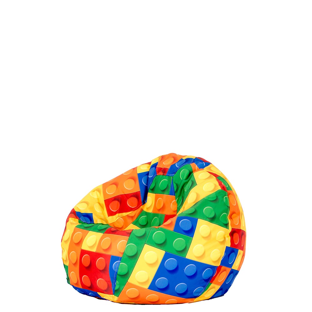 🧱 Детски пуф "Лего Блокове"