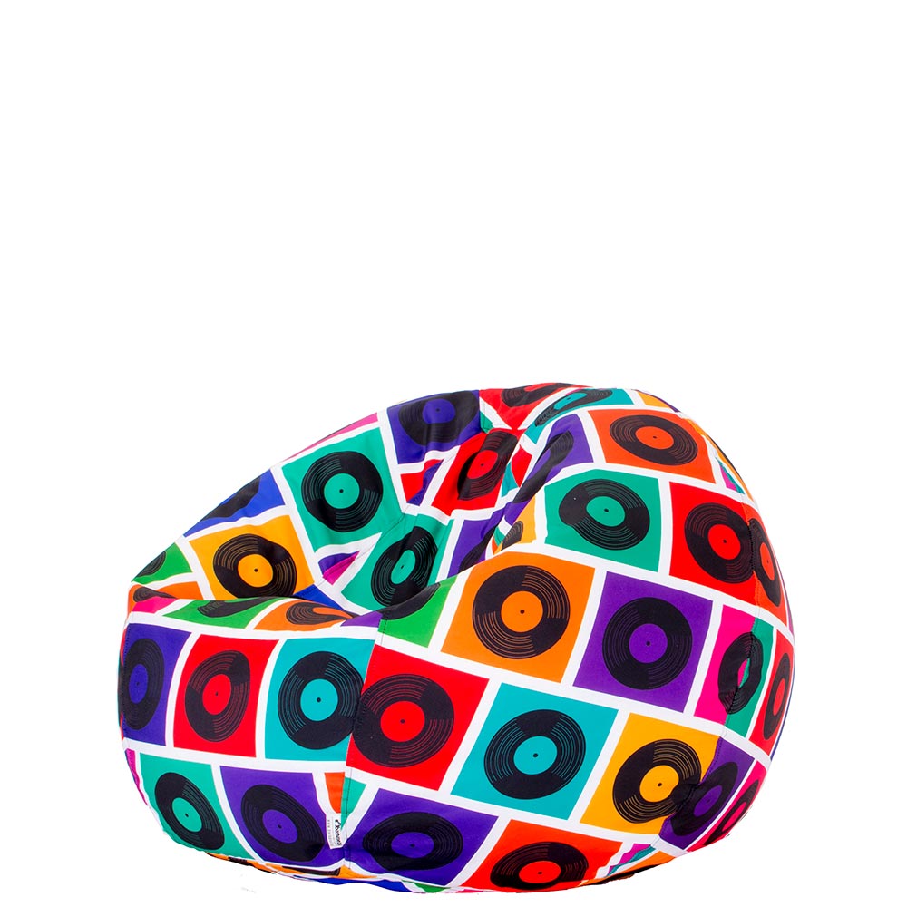 🎵 Пуф Ябълка "Ретро Винил"