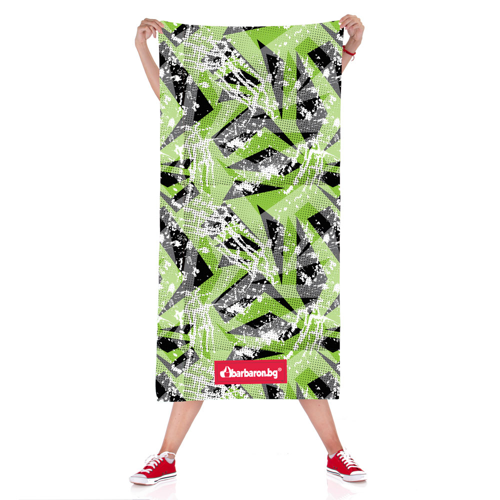 Плажна кърпа "Град Камуфлаж"