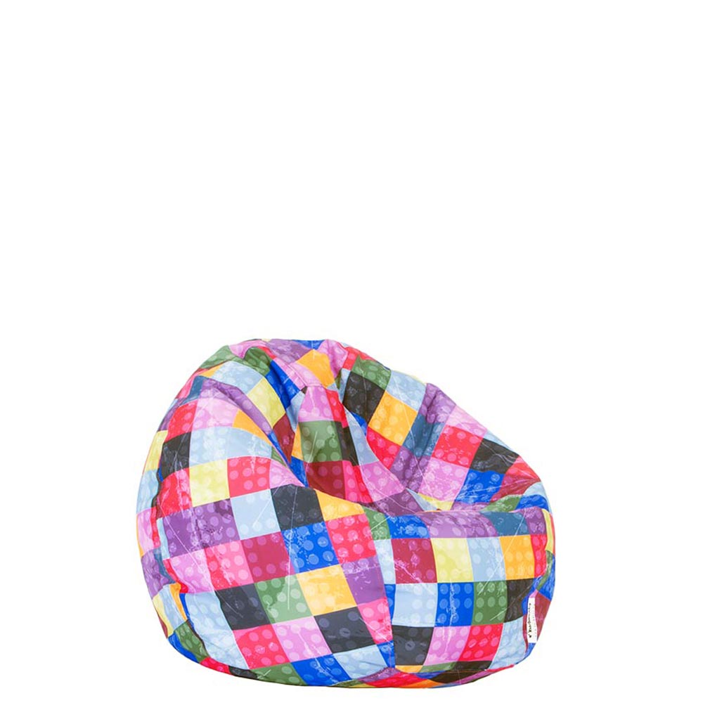 ◼️ Пуф Детски пуф "Шарени квадрати"