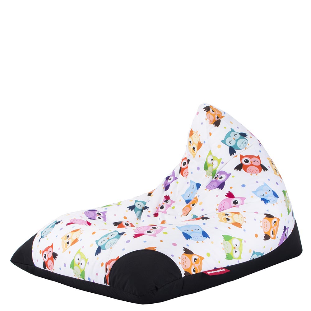 🦉 Пуф Пирамида "Цветни бухали"