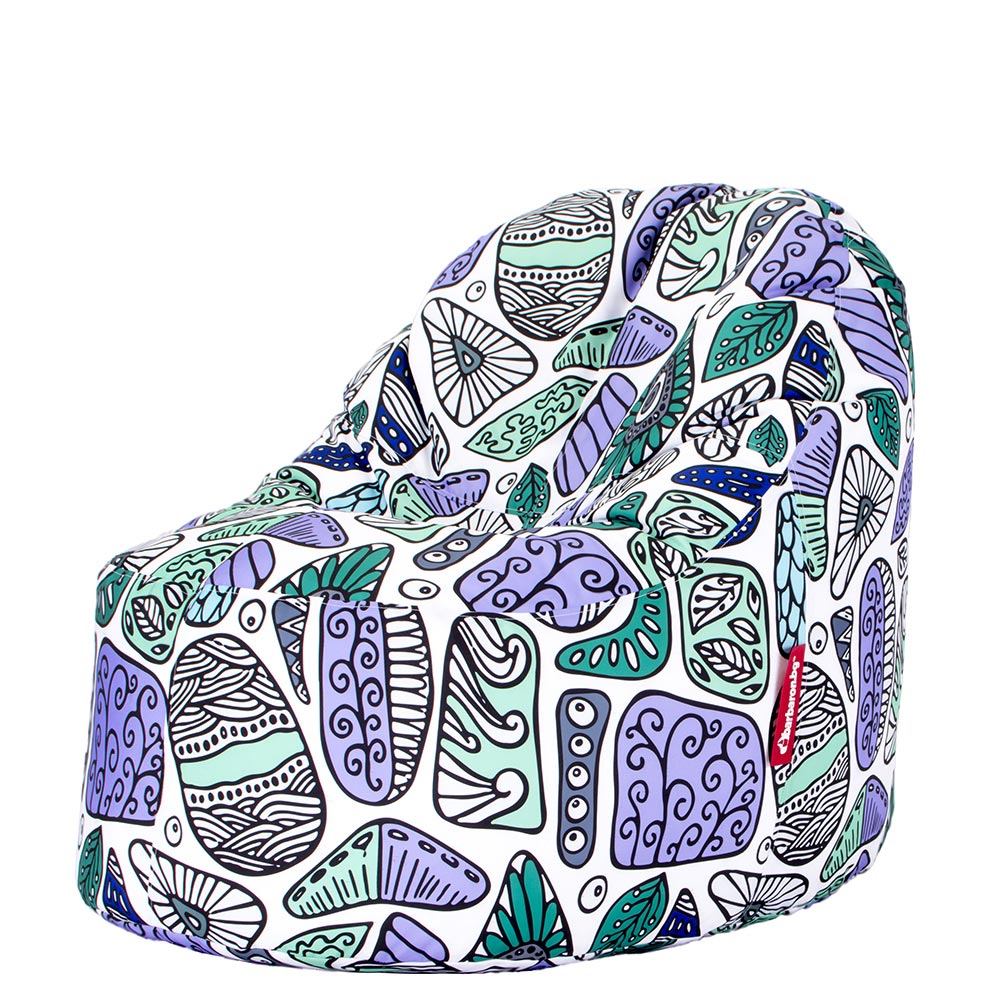 🍃 Пуф Манго "Етно листа"