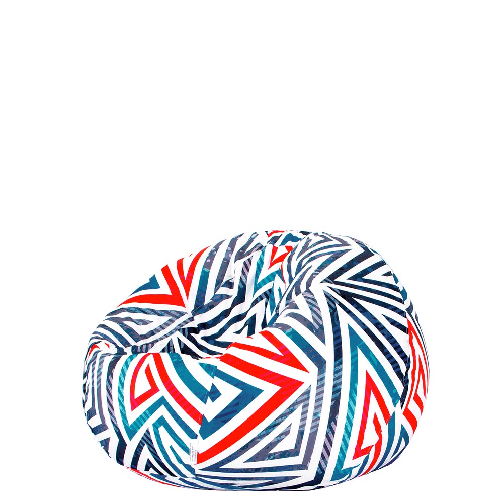 🔺 Пуф Ябълка "Триъгълни вълни"