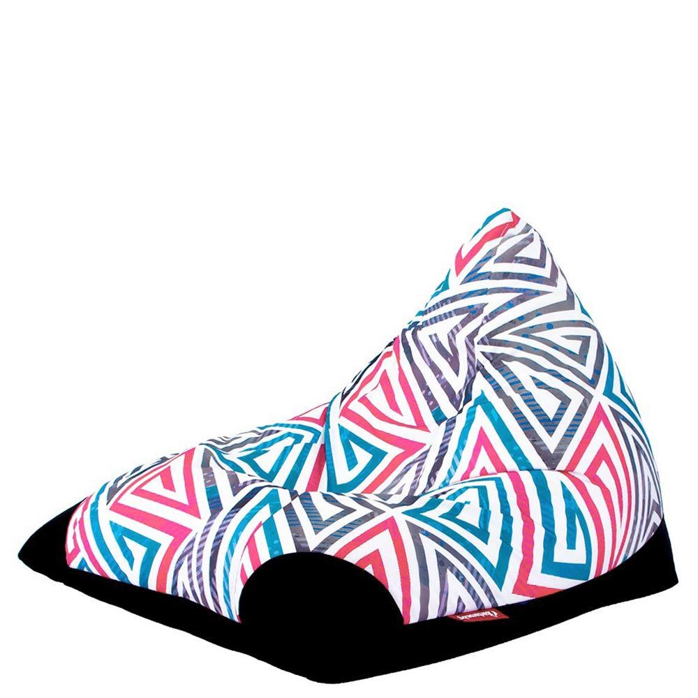 🔺 Пуф Пирамида "Триъгълни вълни"