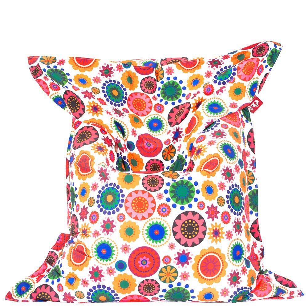 🌸 Пуф Възглавница "Цветна градина"