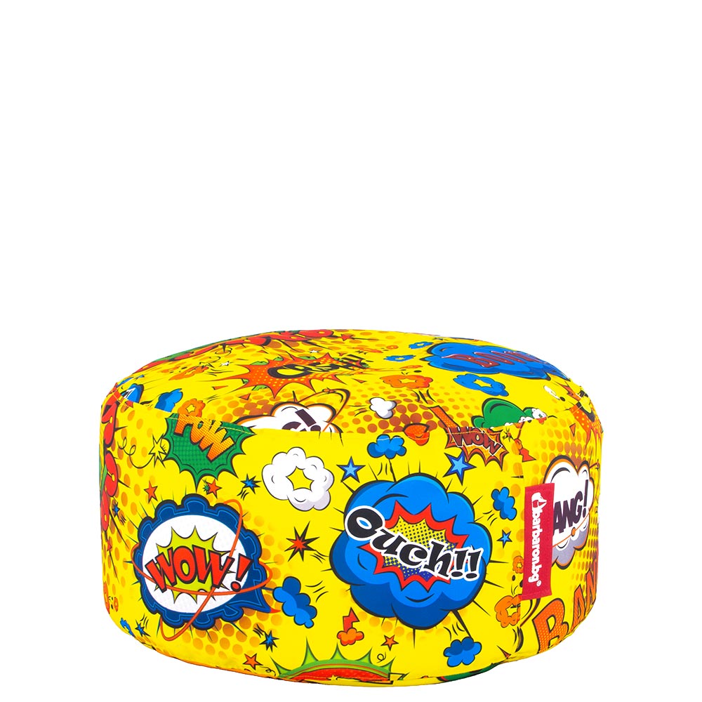 💥 Кръгъл пуф "Комикс балони"