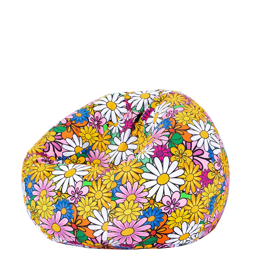 🌼 Пуф Ябълка "Цветна ливада"