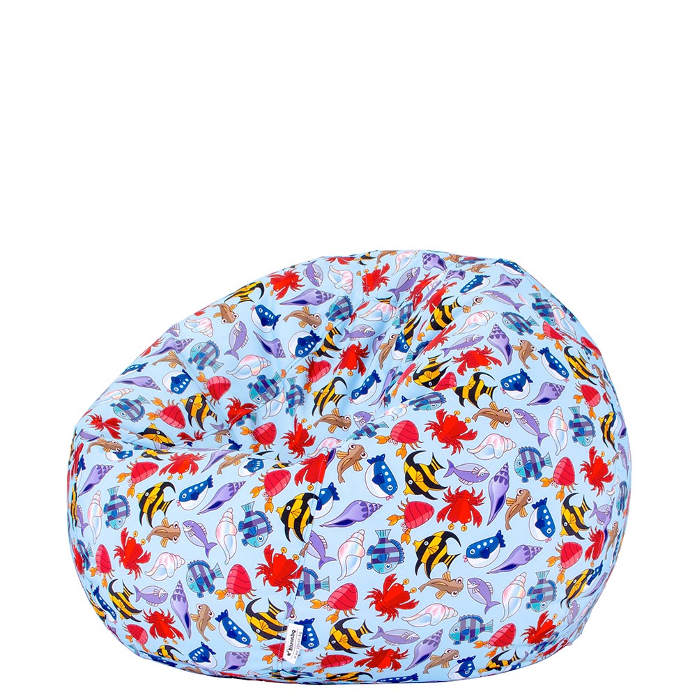 🐠 Пуф Ябълка "Подводен свят"