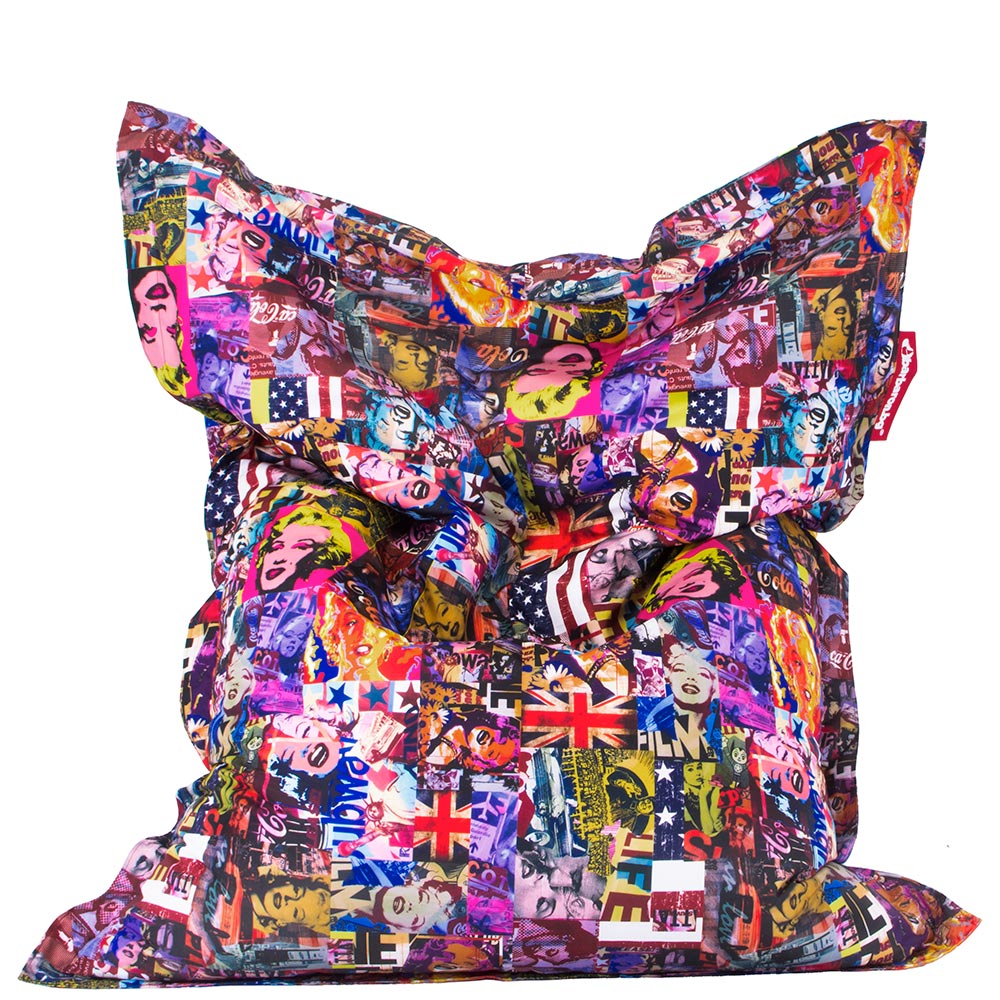 🎨 Пуф Възглавница "Поп Арт Мерилин Монро"