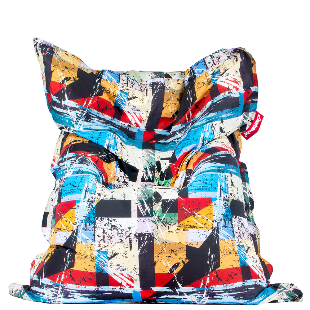 🎨 Пуф Възглавница "Urбан Колаж"