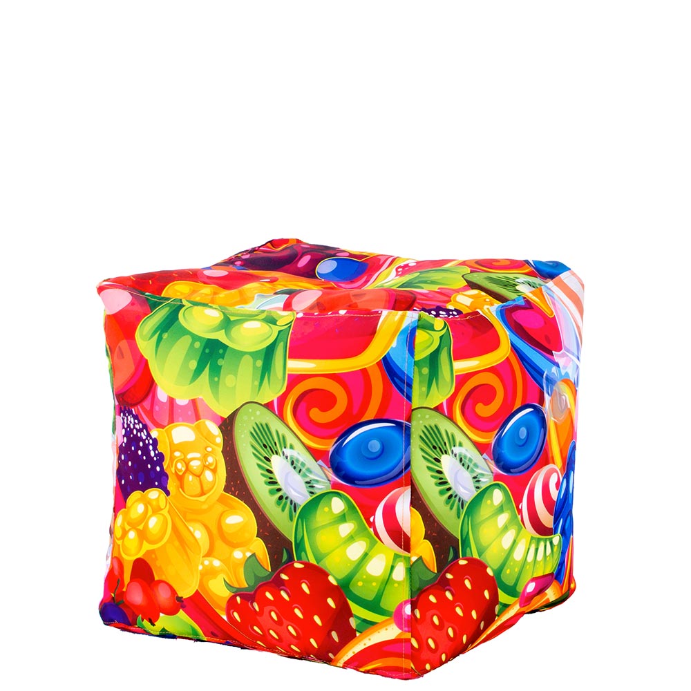 🐻 Пуф Мек куб "Гумени мечета"