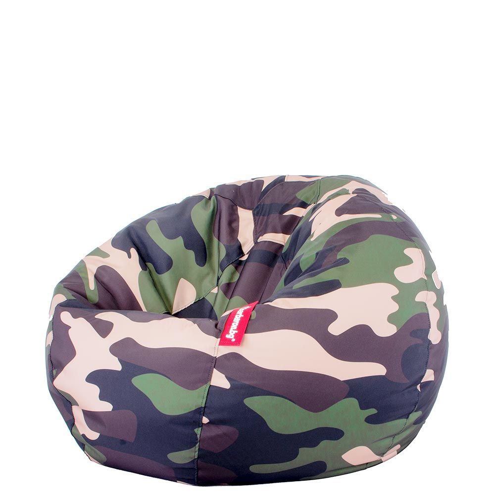 🪖 Пуф Ябълка "Военен Камуфлаж"