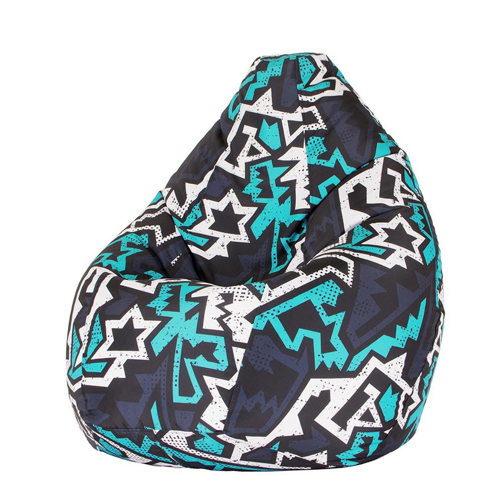 ⚡ Пуф Круша "Черен Зигзаг"