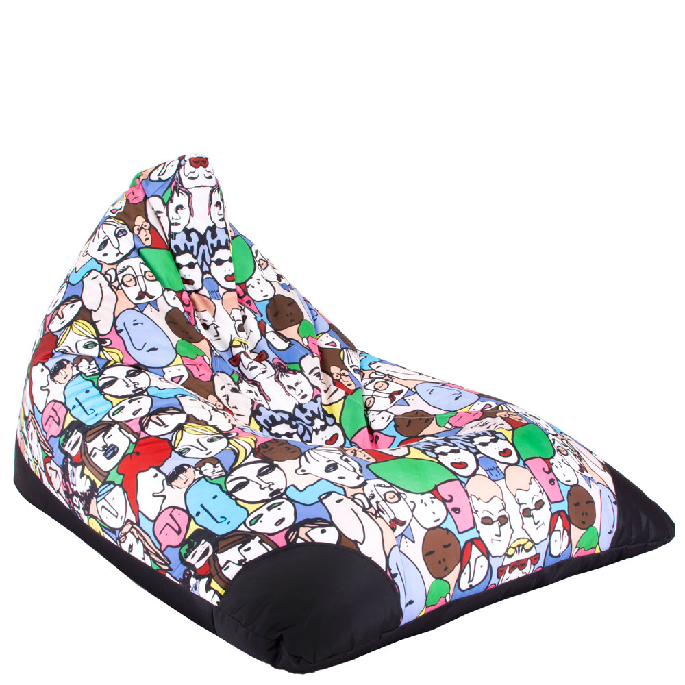 👤 Пуф Пирамида "Анимирани Лица"