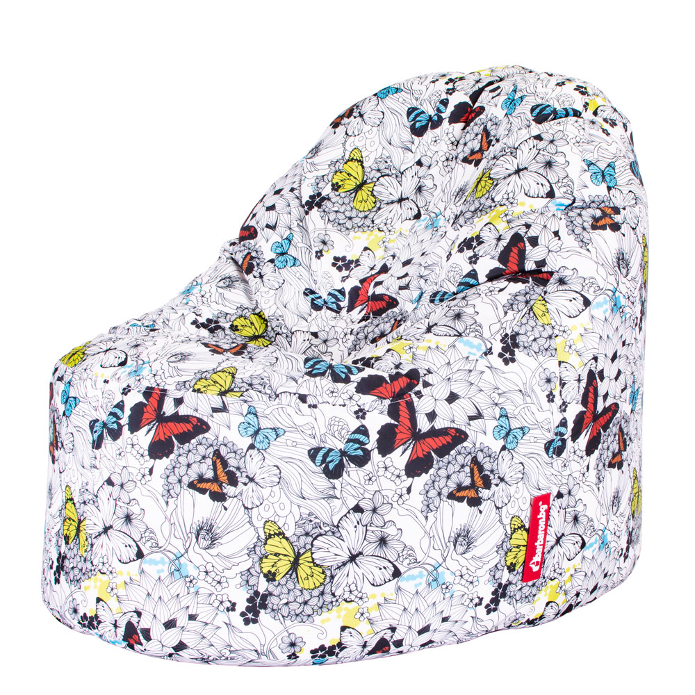 🦋 Пуф Манго "Цветни пеперуди"