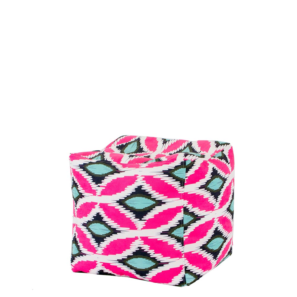 💗 Мекото кубче "Розов Икат"