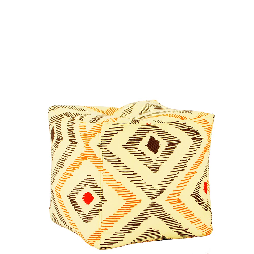 🧡 Мекото кубче "Портокалов Икат"