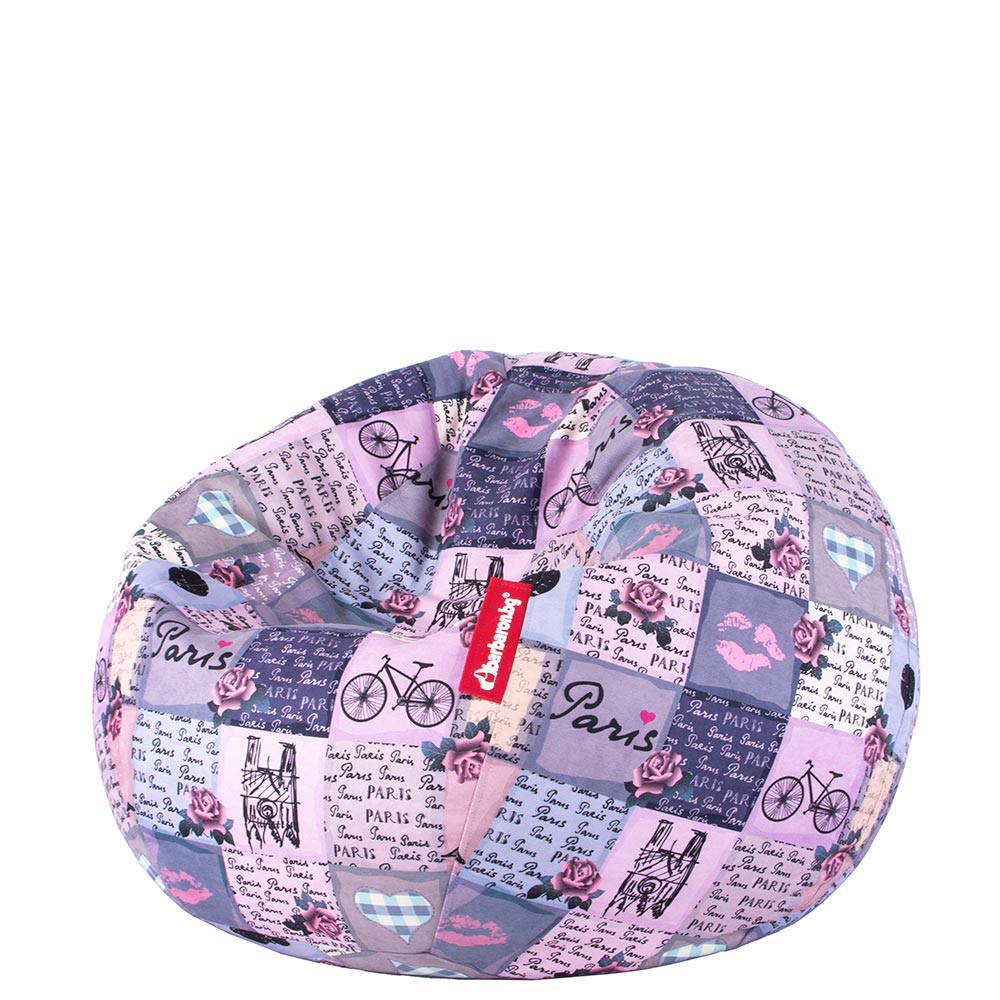 🗼 Пуф Ябълка "Париж Пачуърк"
