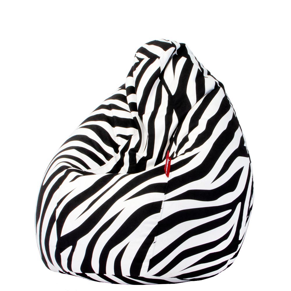 🦓 Пуф Круша "Зебра Ивици"