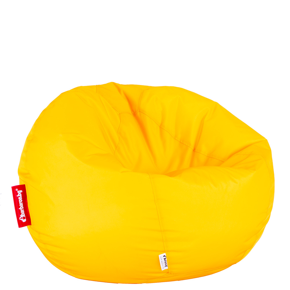 ☀️ Пуф Ябълка "Слънчево жълто"