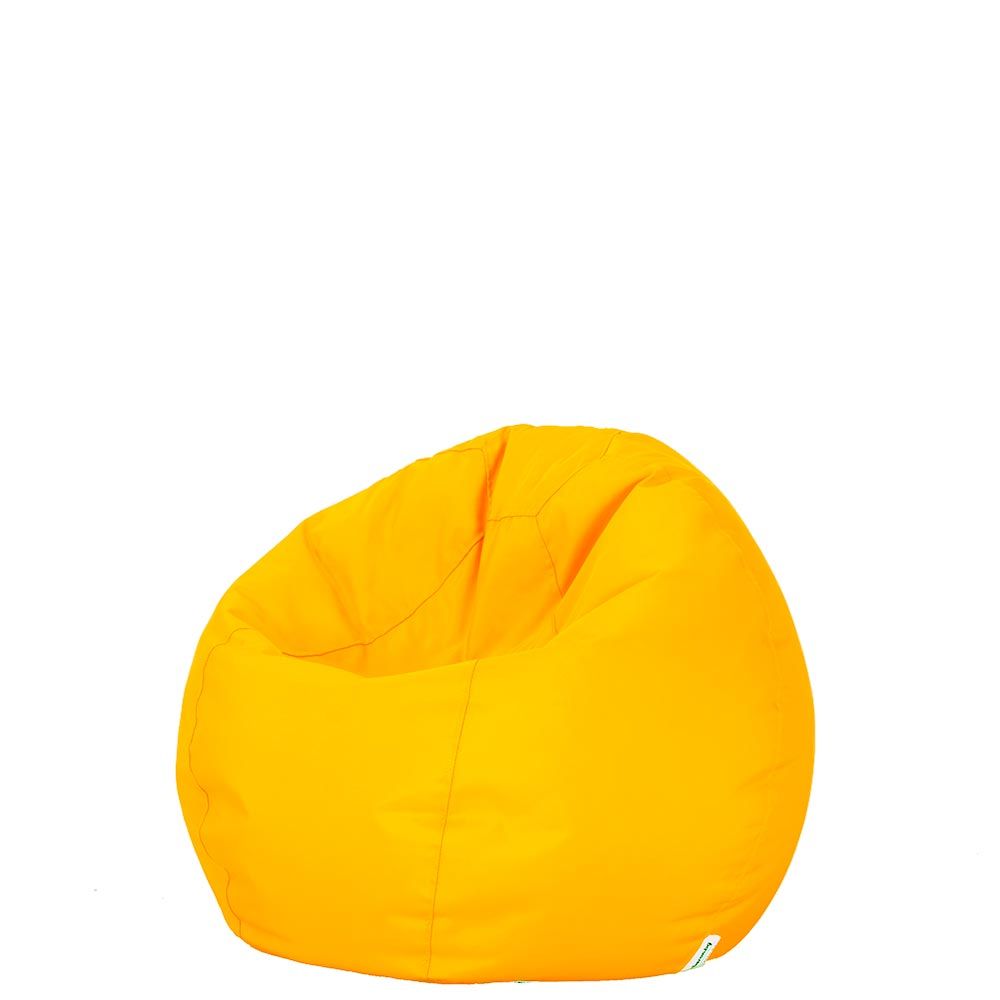 ☀️ Детски пуф "Слънчево жълто"